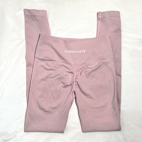 Alphalete booty scrunch workout leggings in Blossom - Picture 1 of 4